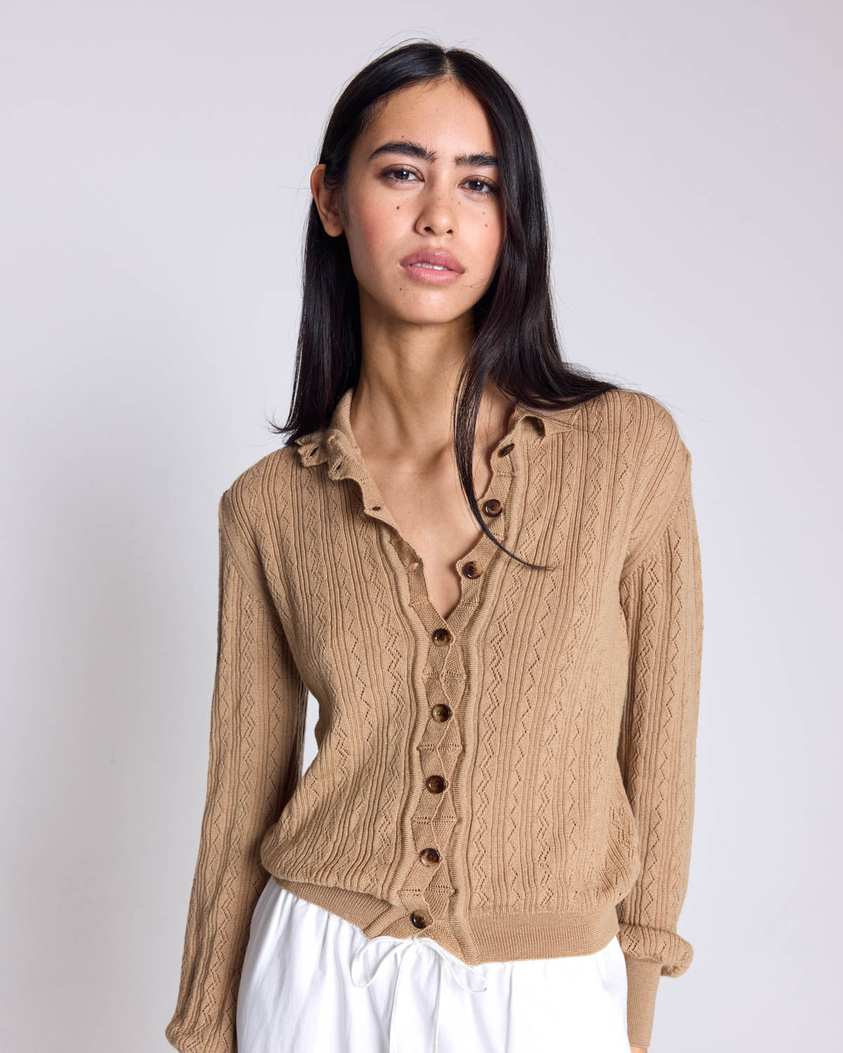 Cardigan Odile sable