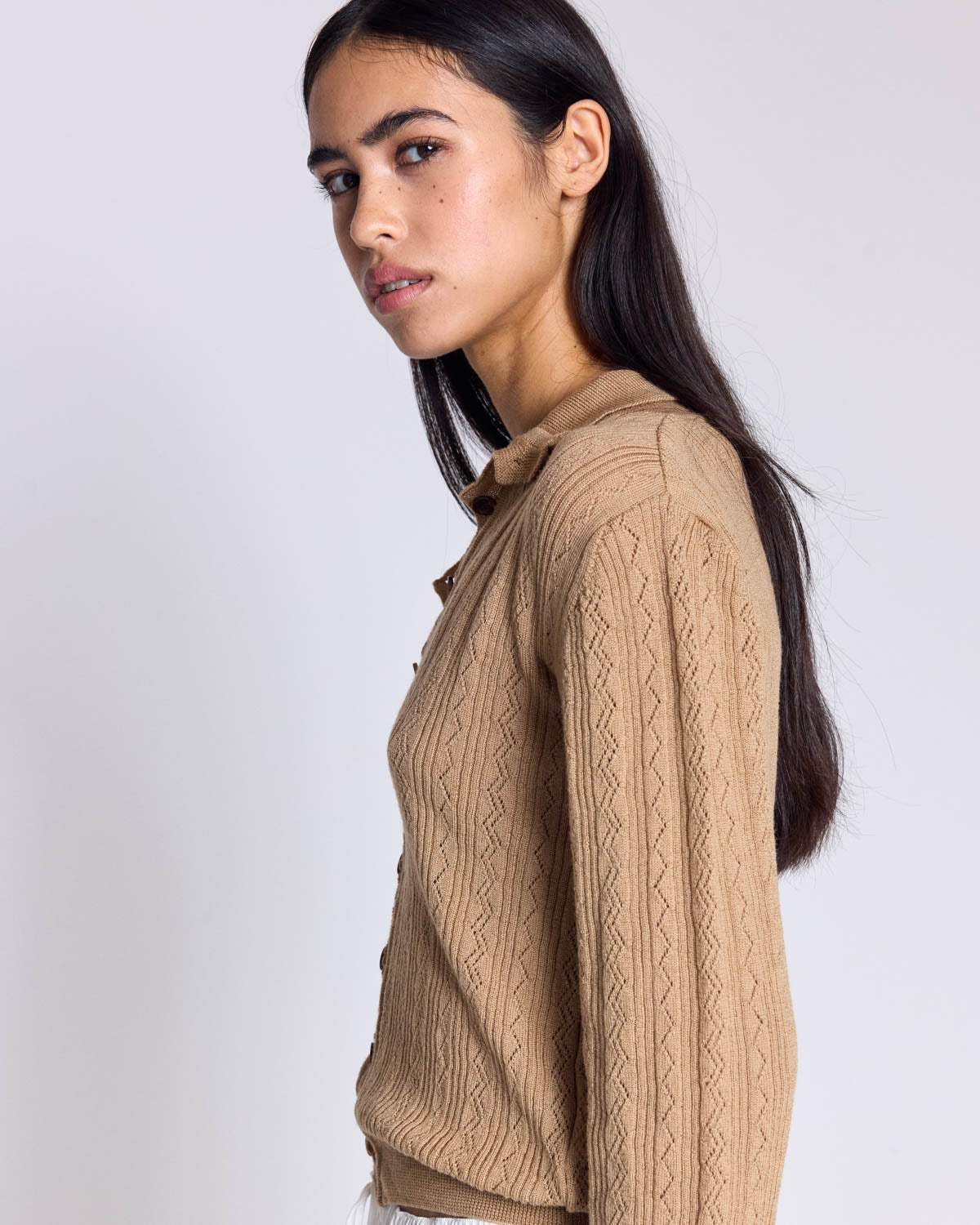 Cardigan Odile sable