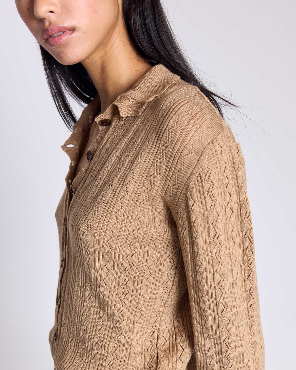 Cardigan Odile sable