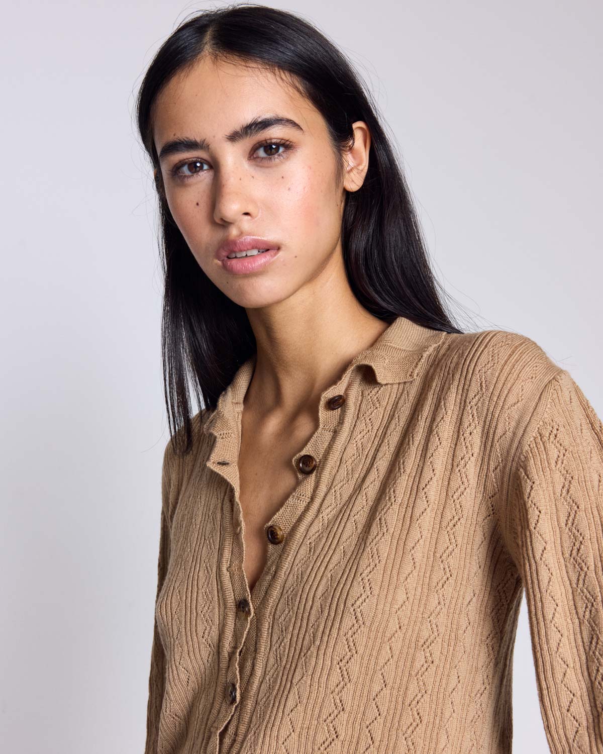 Cardigan Odile sable