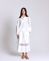 Blouse Juliane blanc naturel