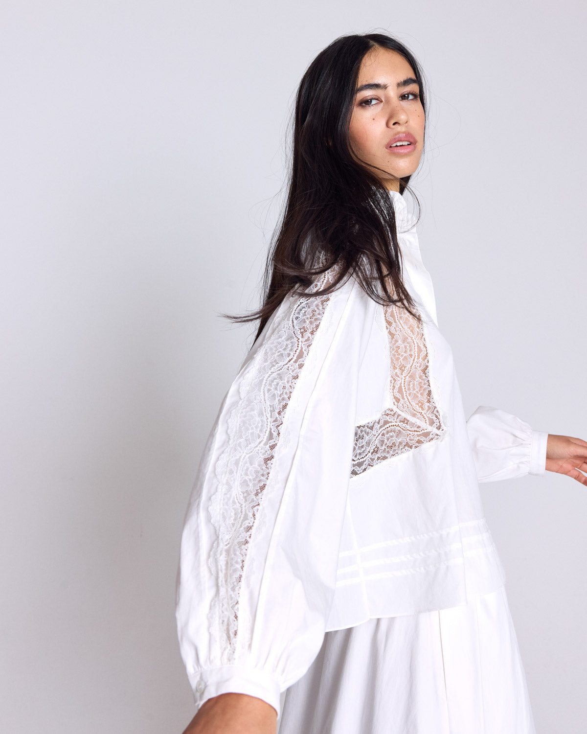 Blouse Juliane blanc naturel