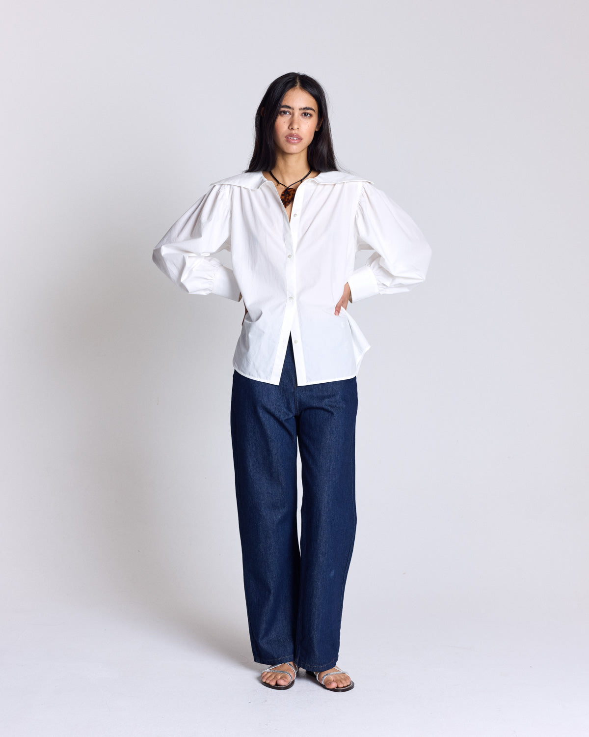 Chemise Marianna blanc naturel