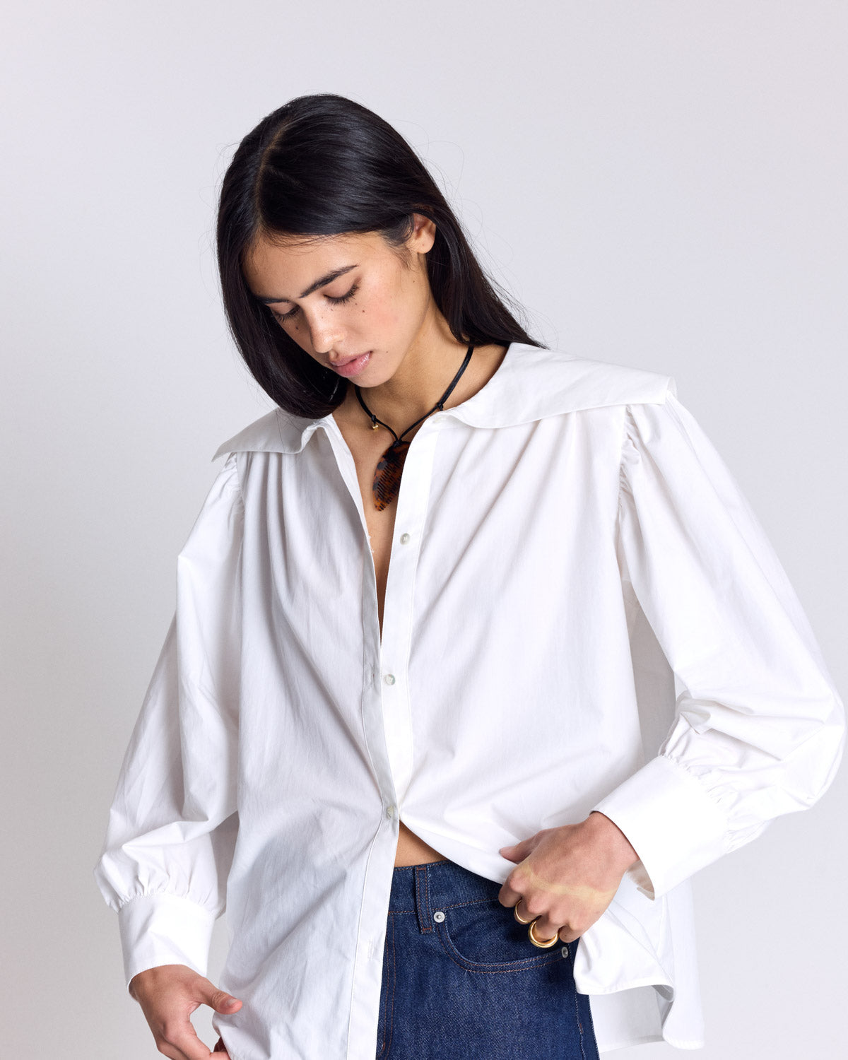 Chemise Marianna blanc naturel