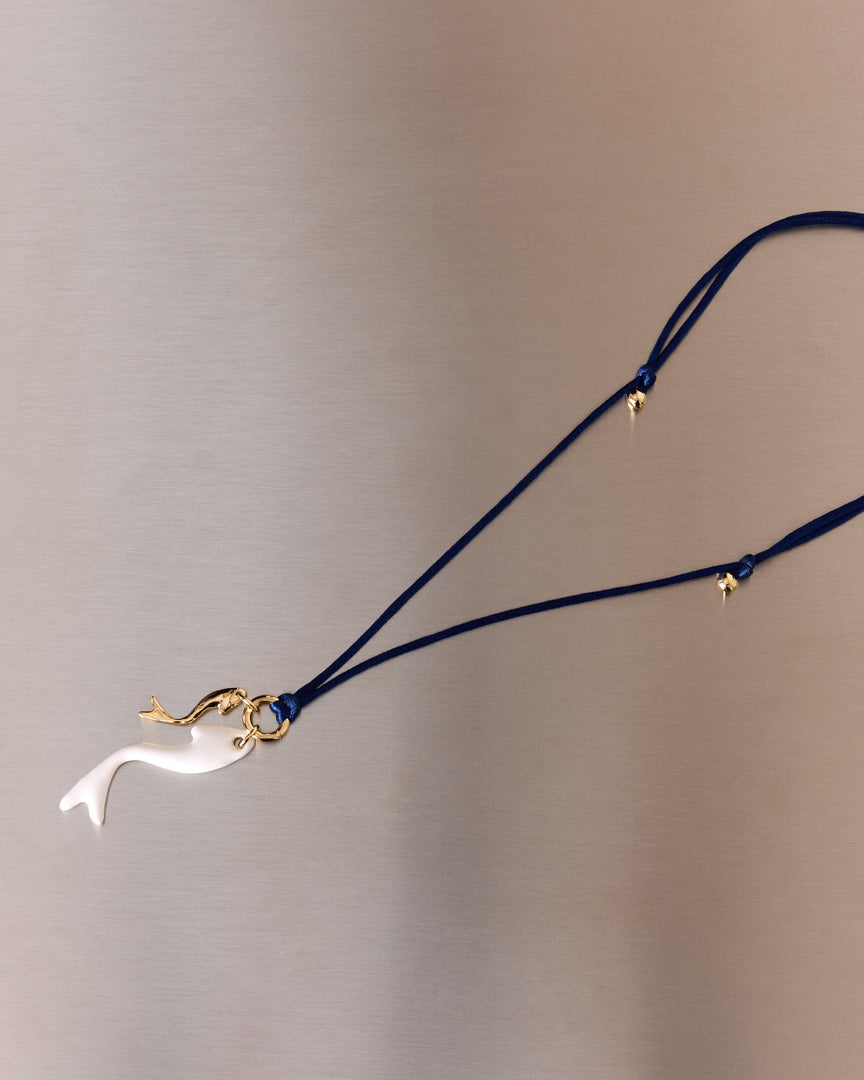 Collier Hippolyte poisson doré