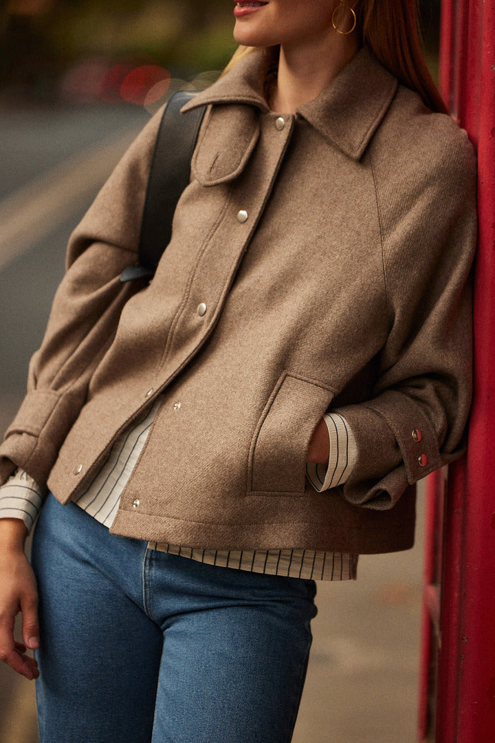 Manteau Beauny chataigne