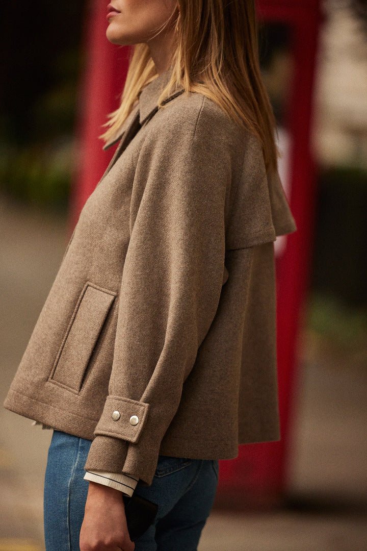 Manteau Beauny chataigne