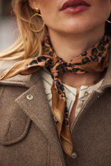Foulard Paros léopard