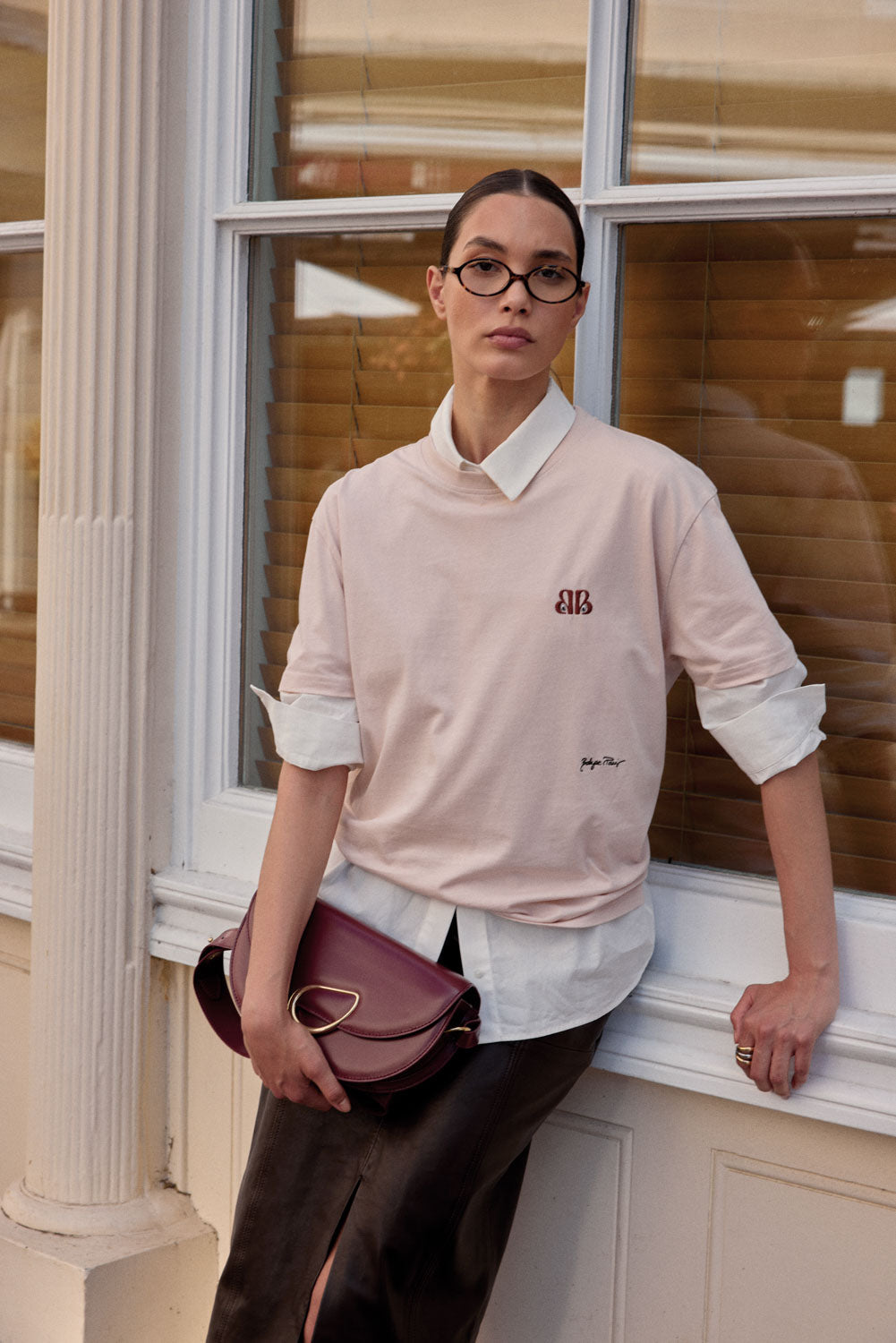 Sac Maé bordeaux