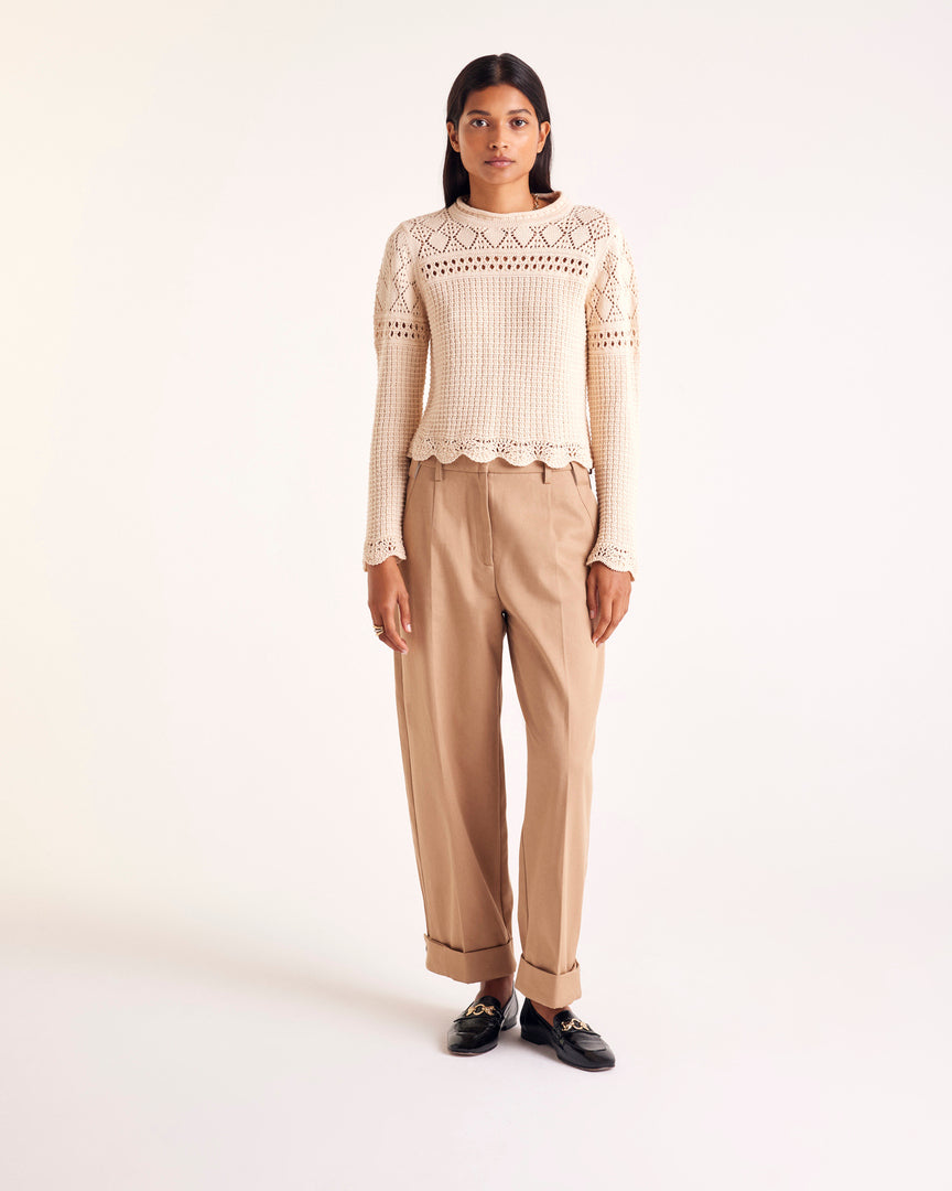 Pantalon Tristan beige