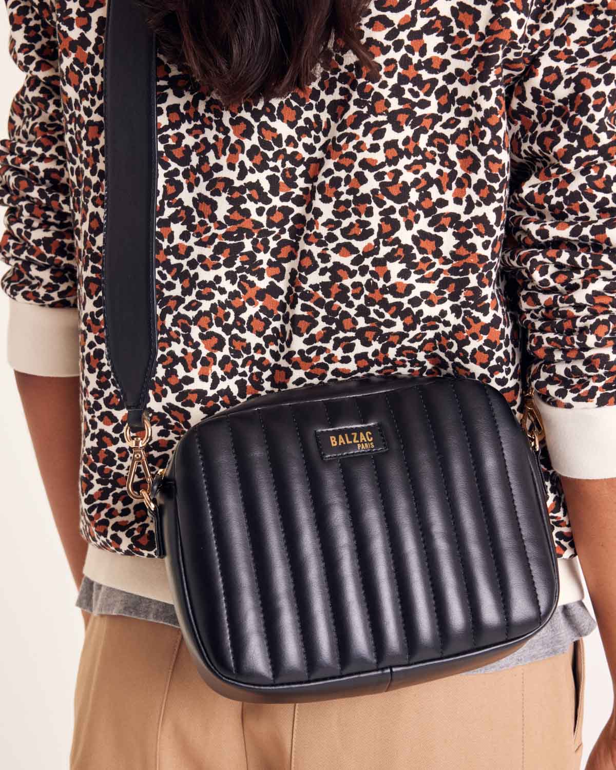 Sac César noir vegan