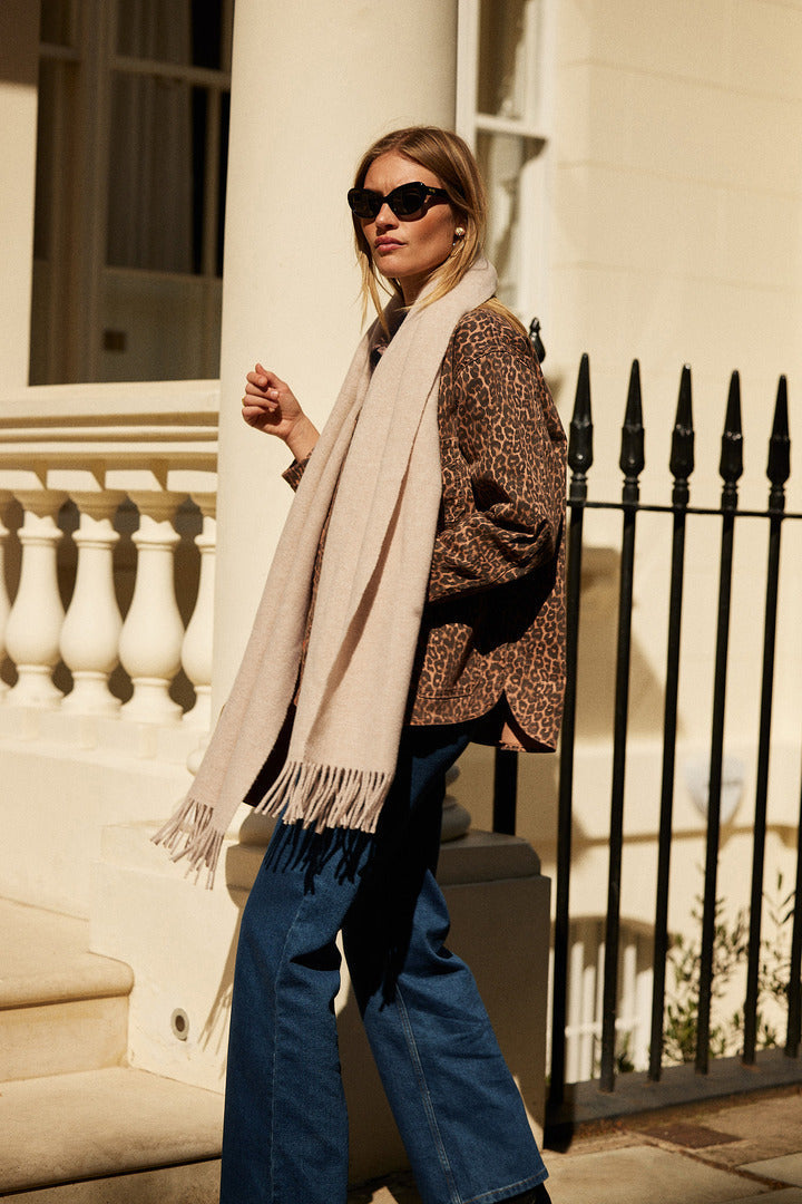 Écharpe Public beige