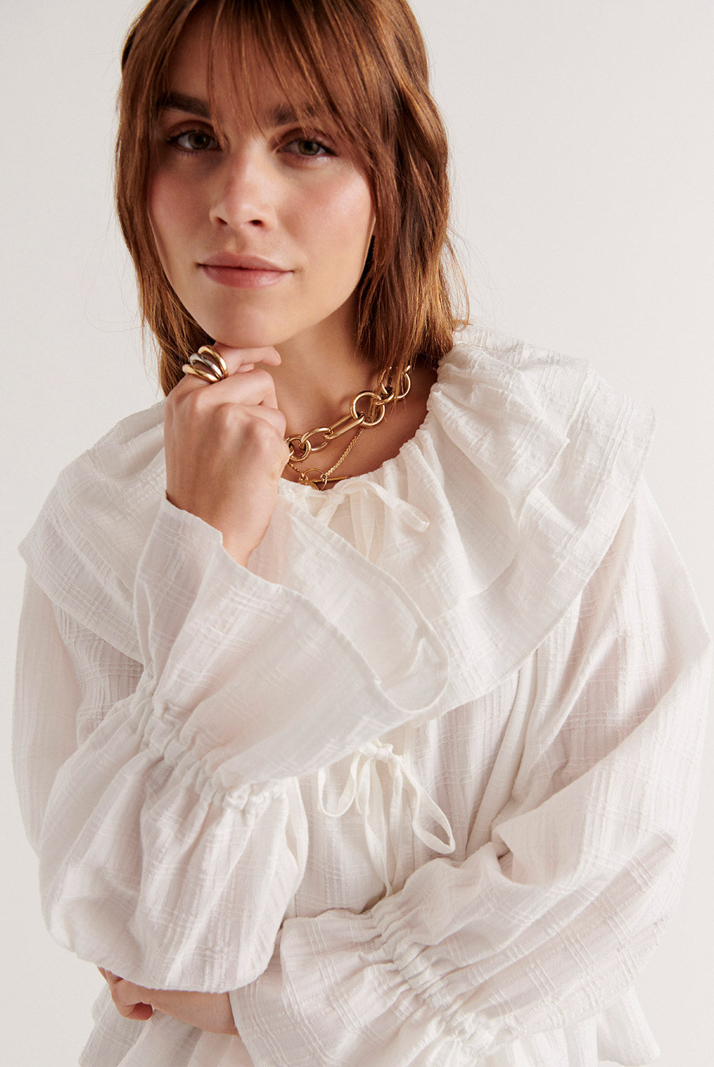 Collier Hélène doré