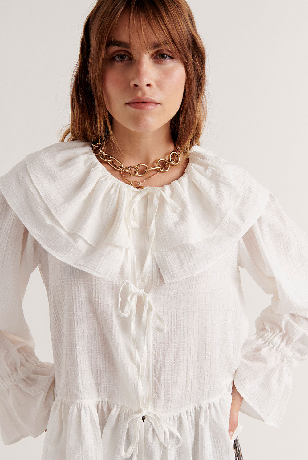 Collier Hélène doré