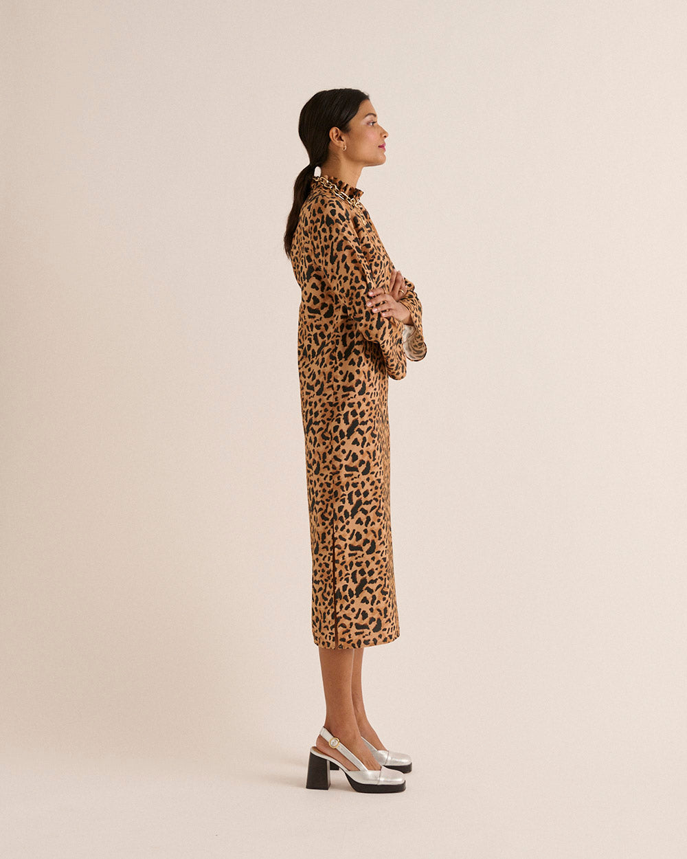 Robe Pépite Guépard cappucino