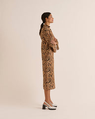 Robe Pépite Guépard cappucino