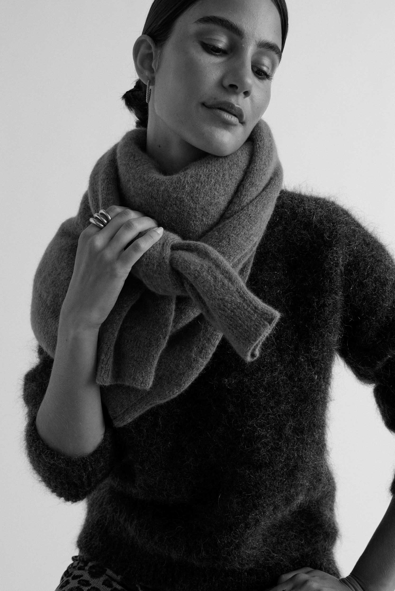 Pull Doudou gris