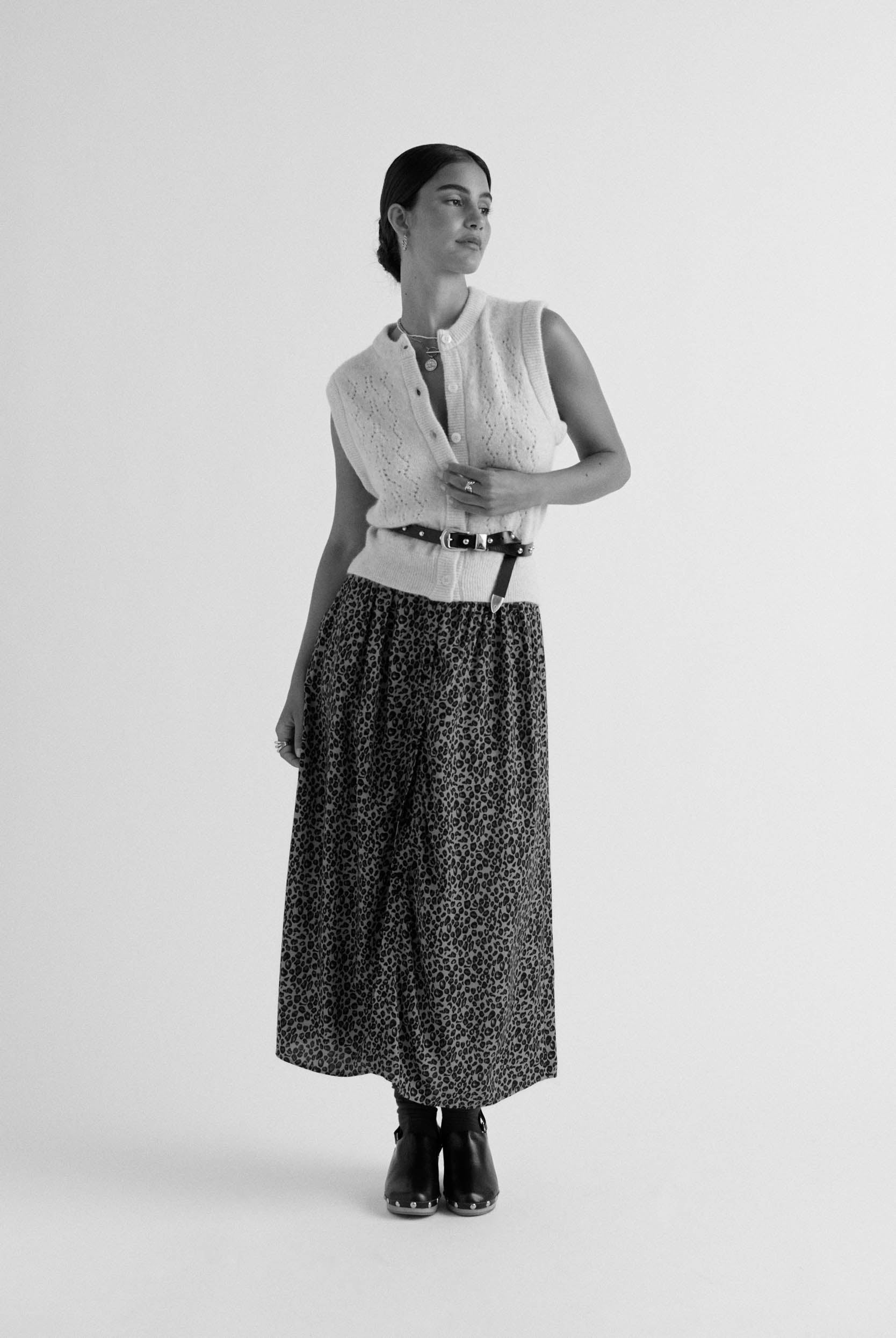 Jupe Sally léopard