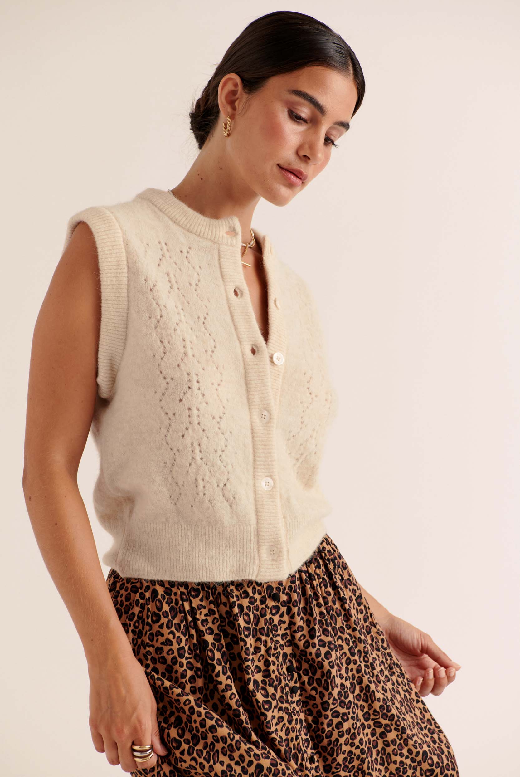Jupe Sally léopard