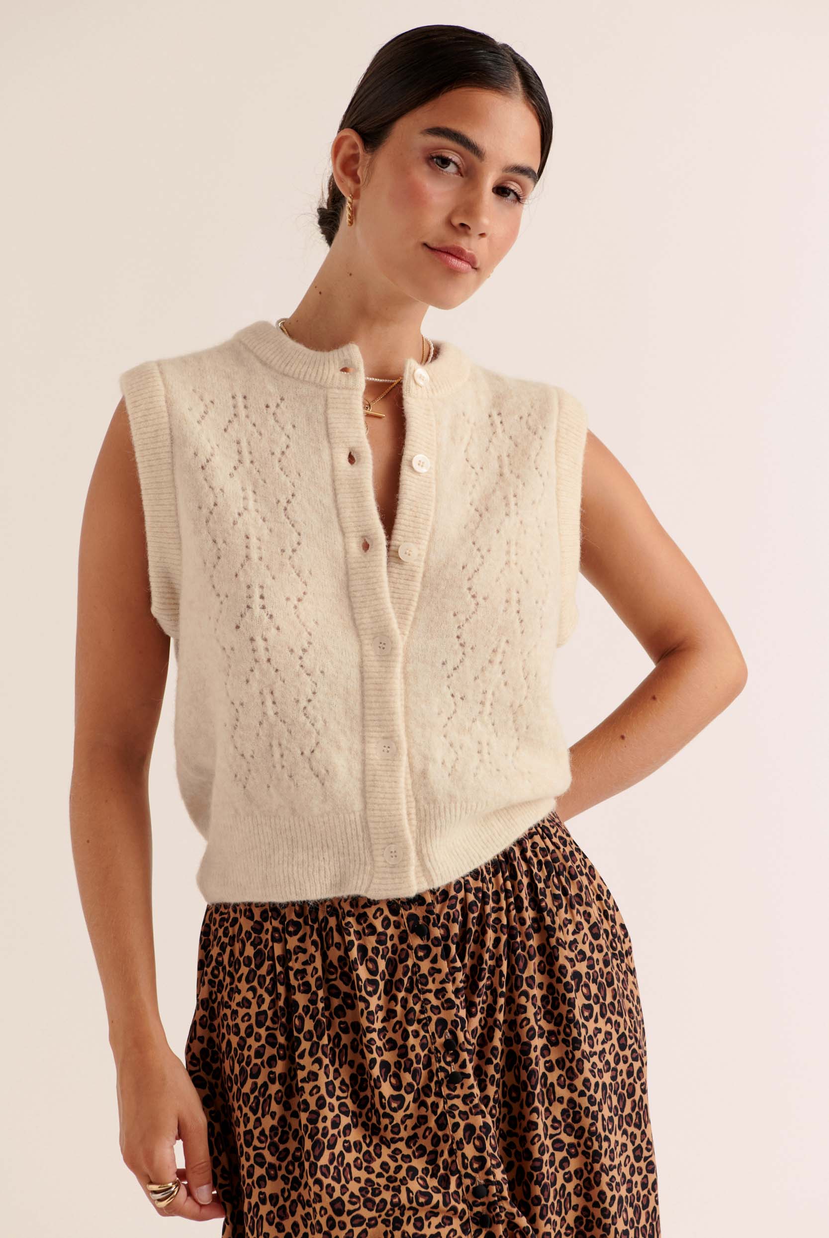 Jupe Sally léopard