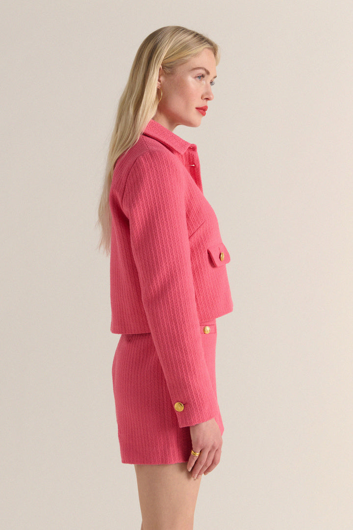 Jupe-short Mayeul rose