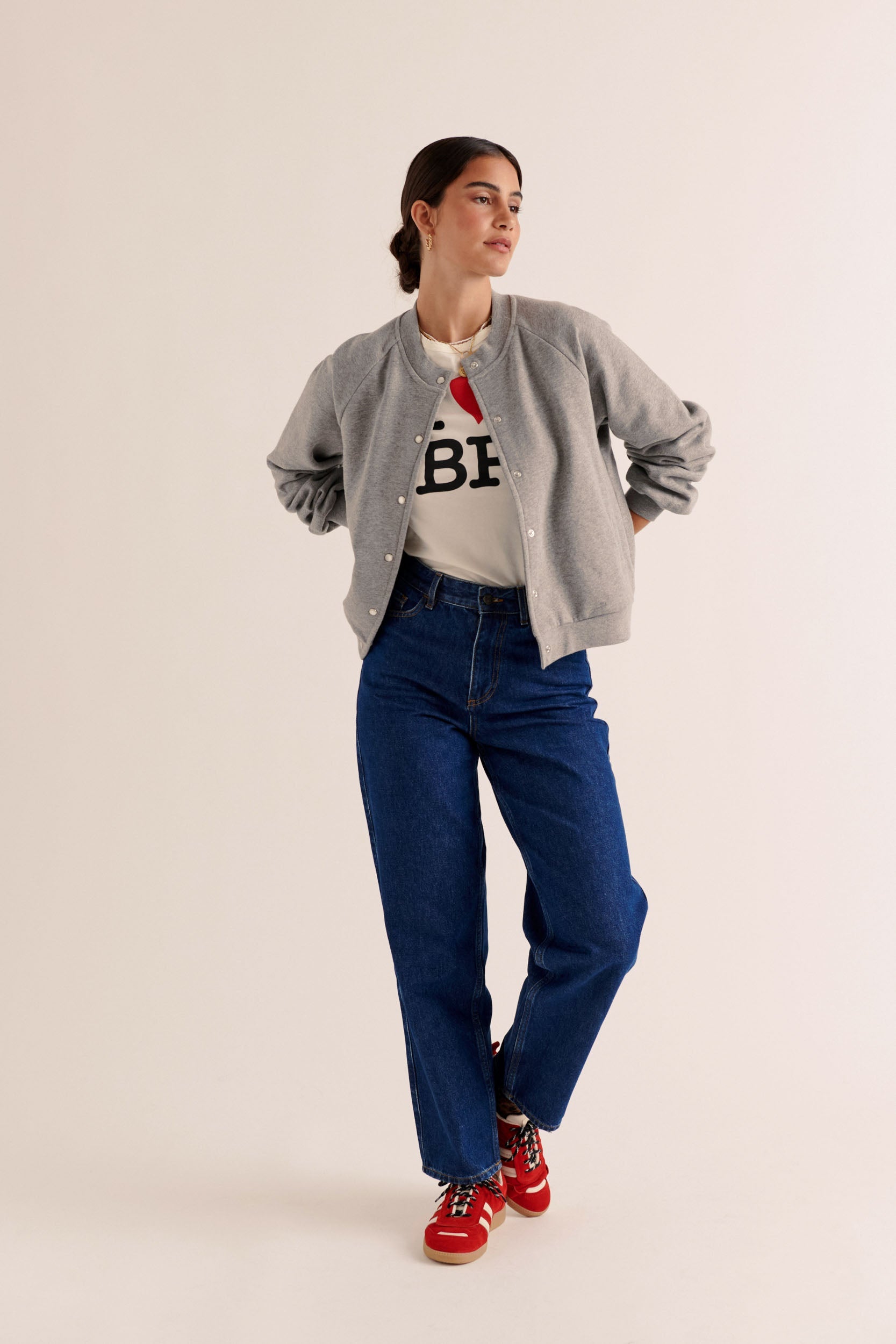 Cardigan Douillet gris chiné
