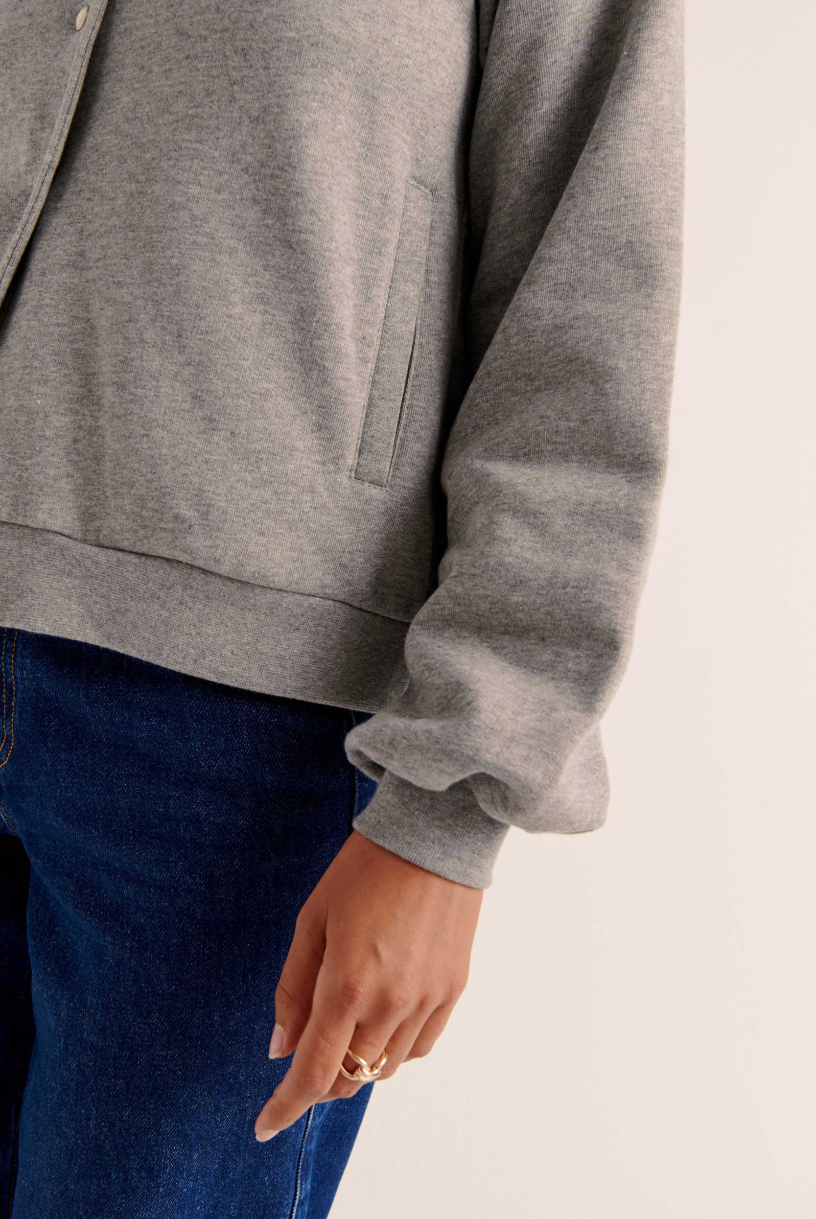 Cardigan Douillet gris chiné