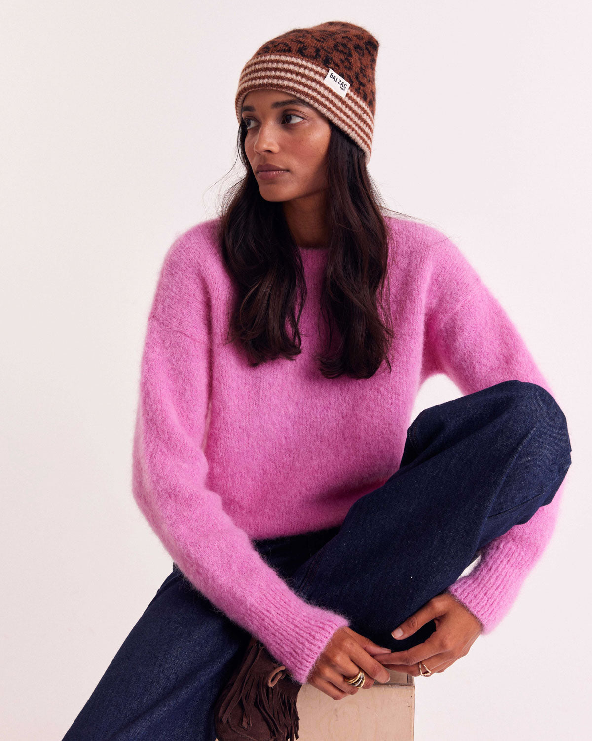 Pull Doudou rose