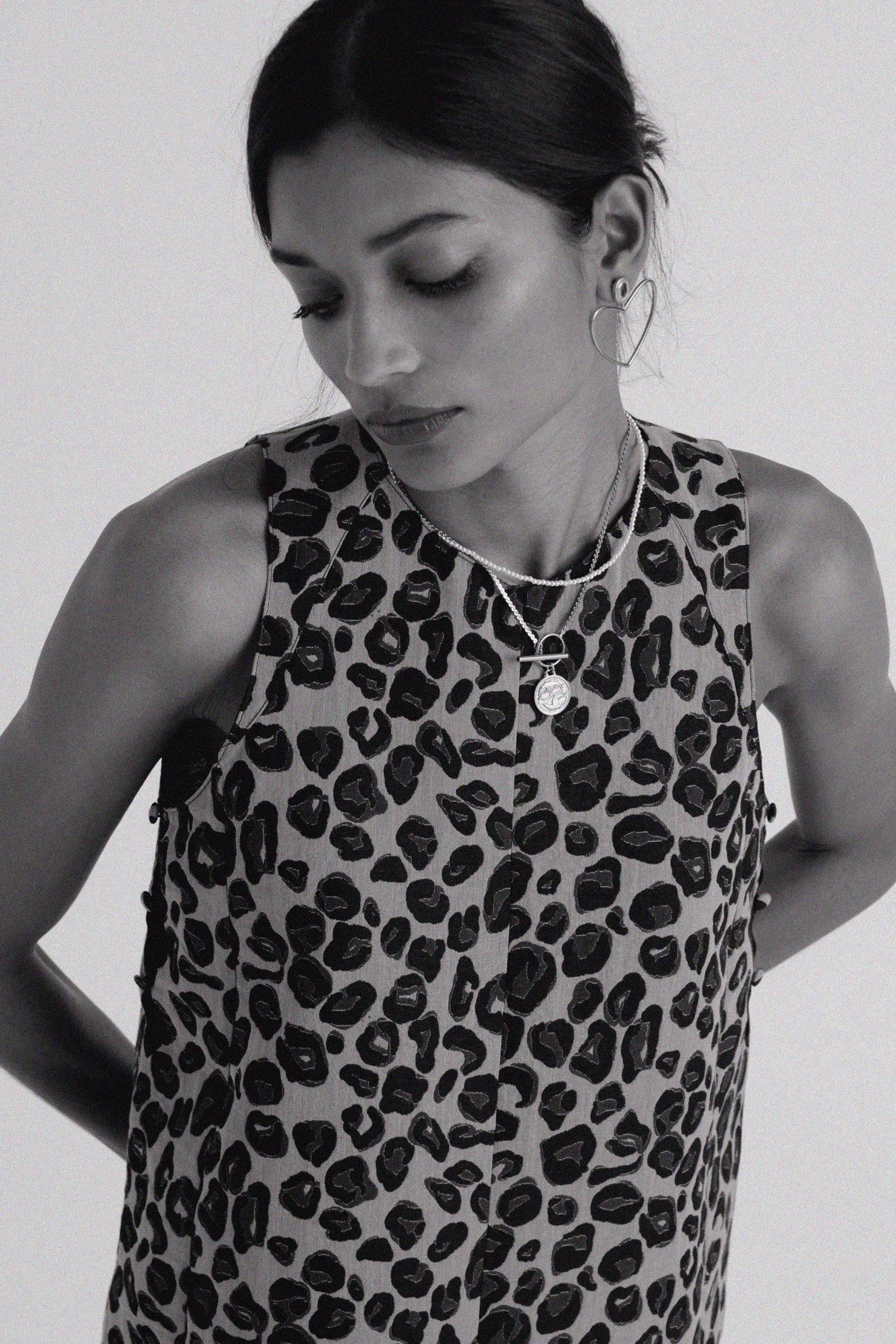 Robe Dana léopard