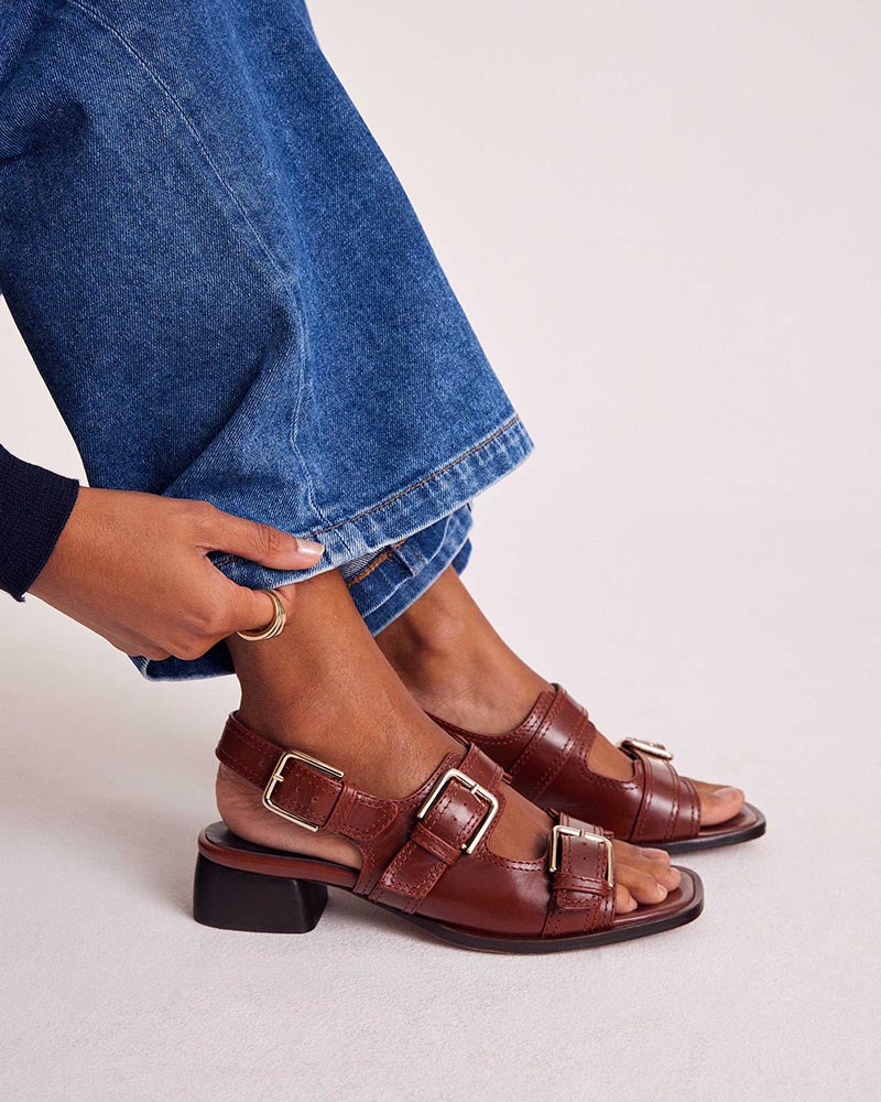 Sandales Flor camel
