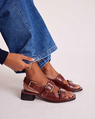 Sandales Flor camel