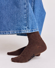 Chaussettes Anta marron