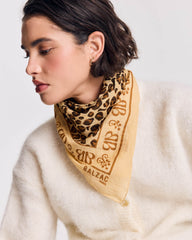 Foulard Johanna camel