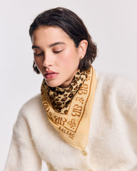 Foulard Johanna camel