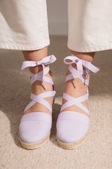 Espadrilles Caspienne parme