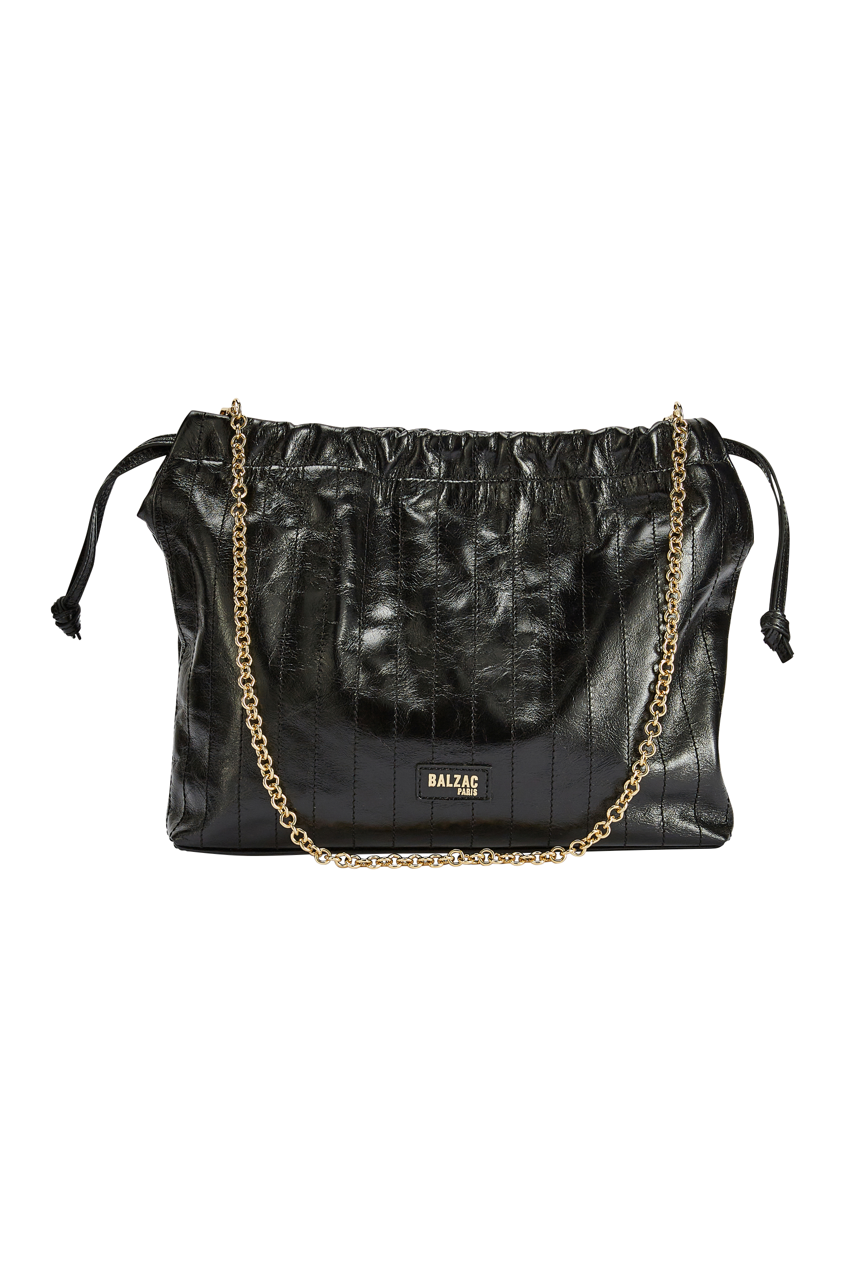 Sac Amaïa froissé noir