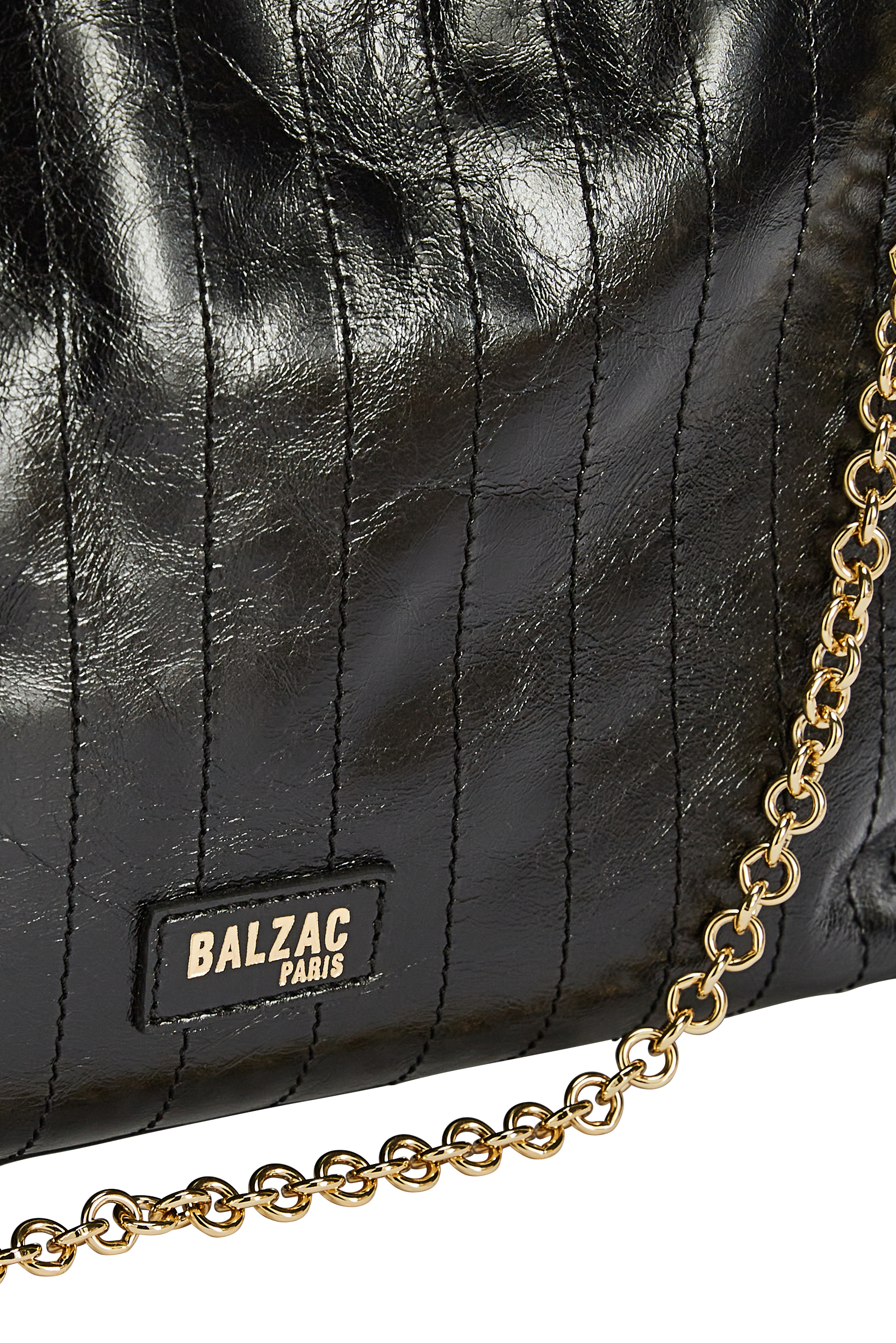Sac Amaïa froissé noir
