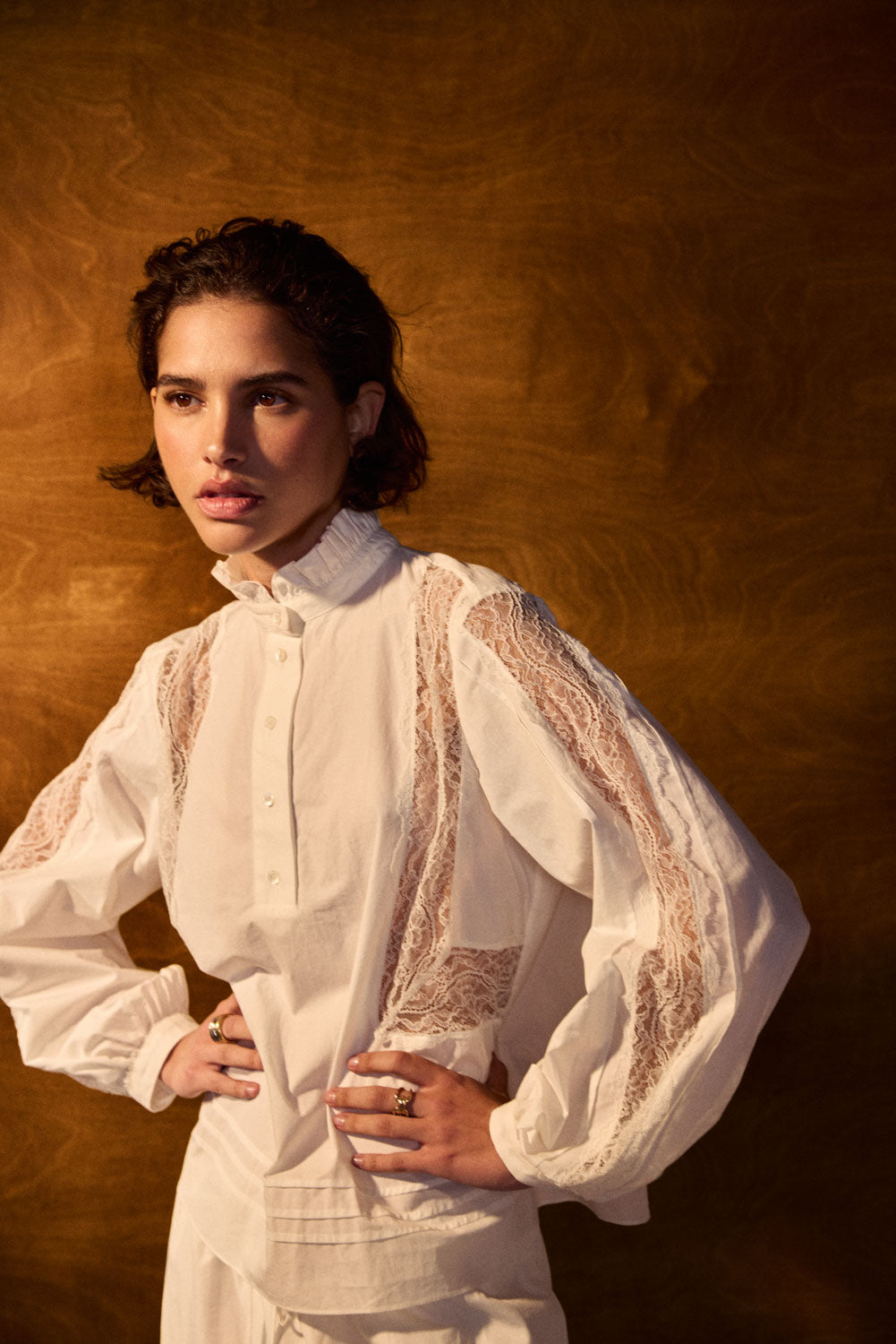 Blouse Juliane blanc naturel