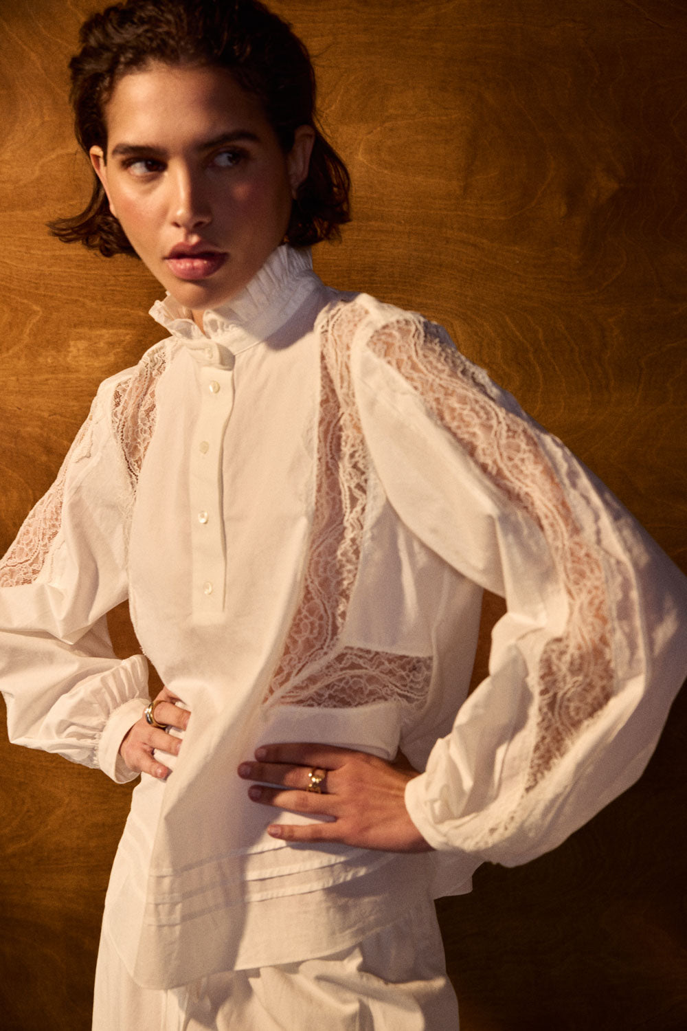Blouse Juliane blanc naturel