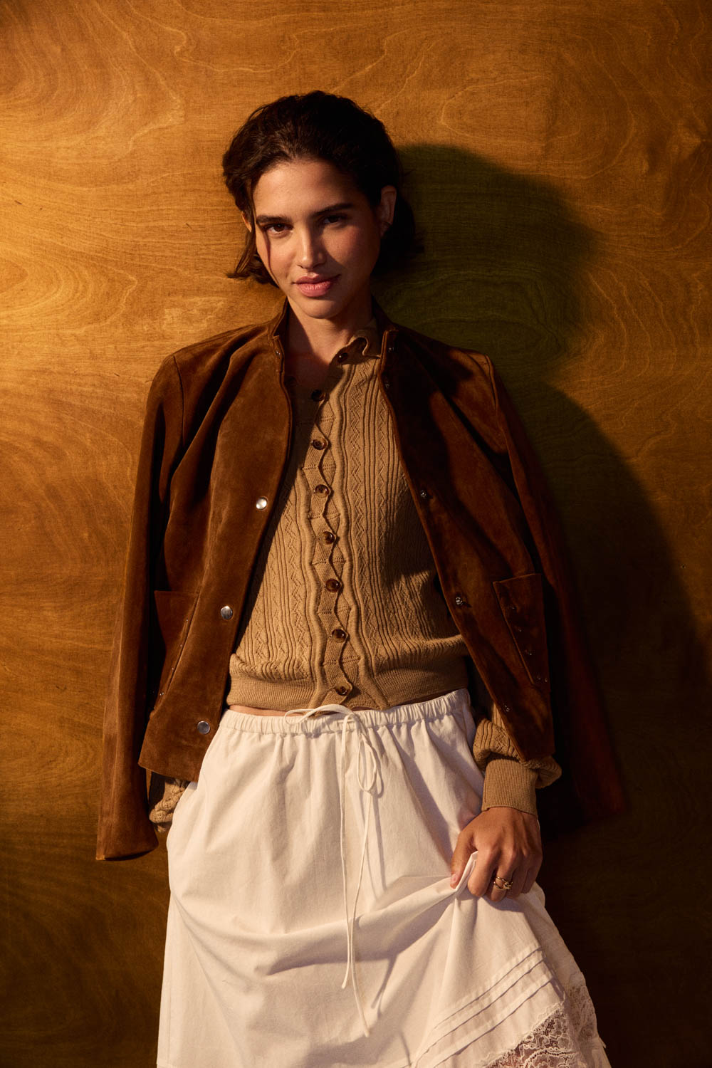 Cardigan Odile sable
