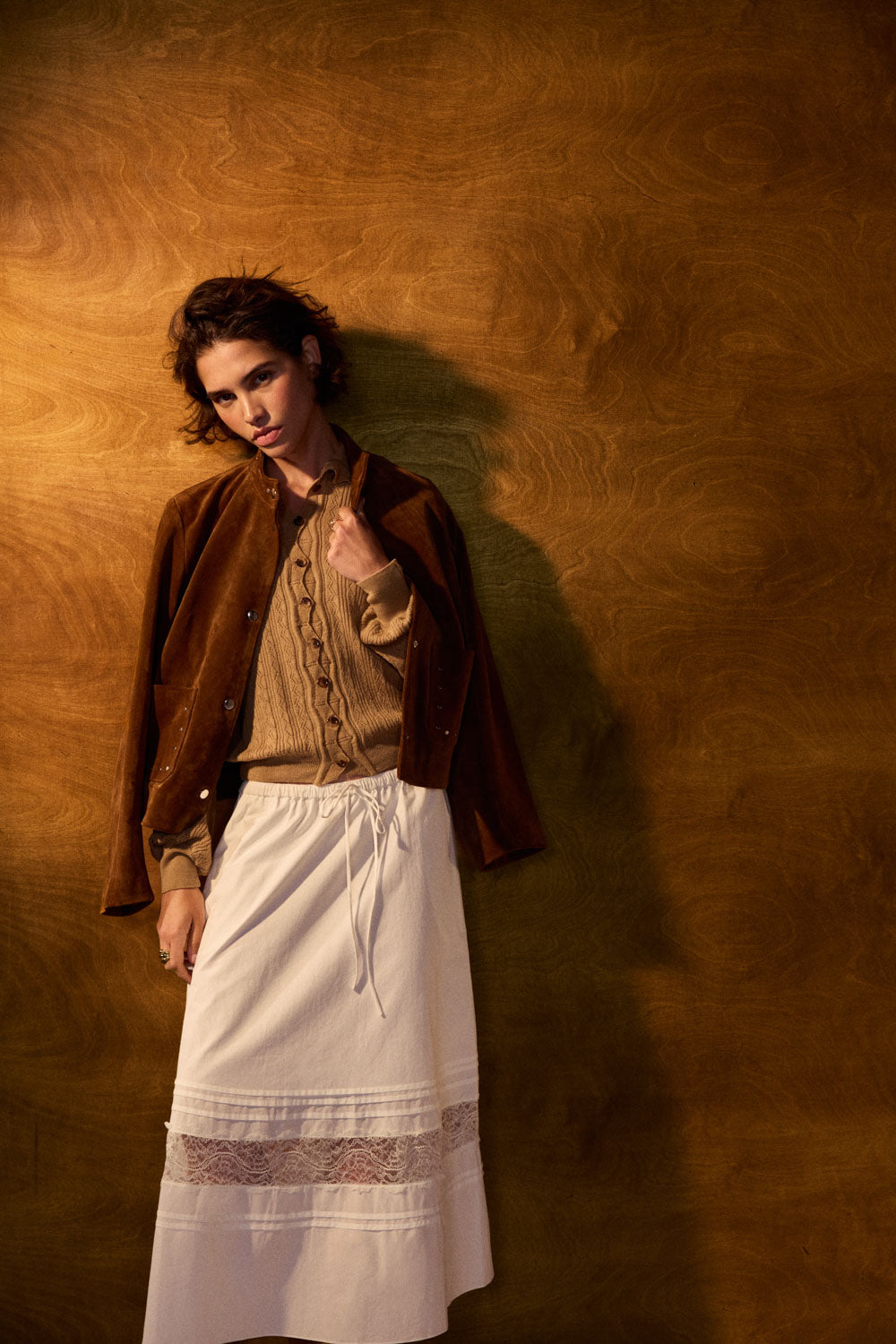 Cardigan Odile sable