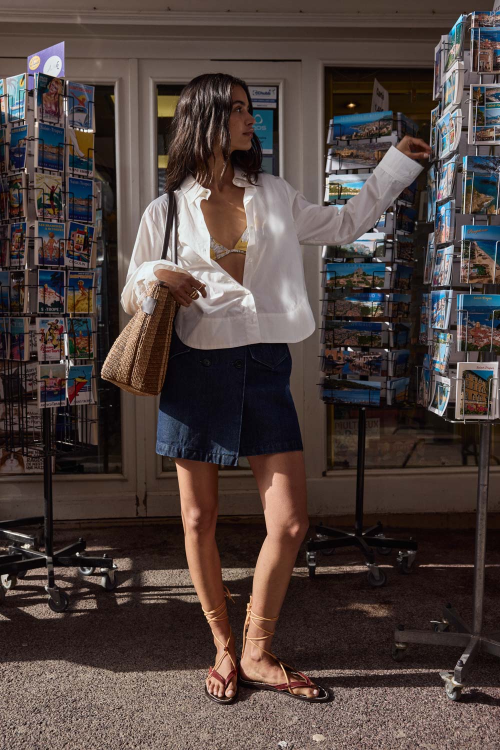 Chemise West blanc naturel