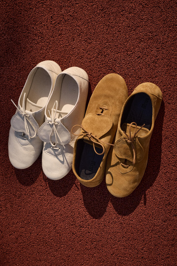 Derbies Achille languette cœur noisette