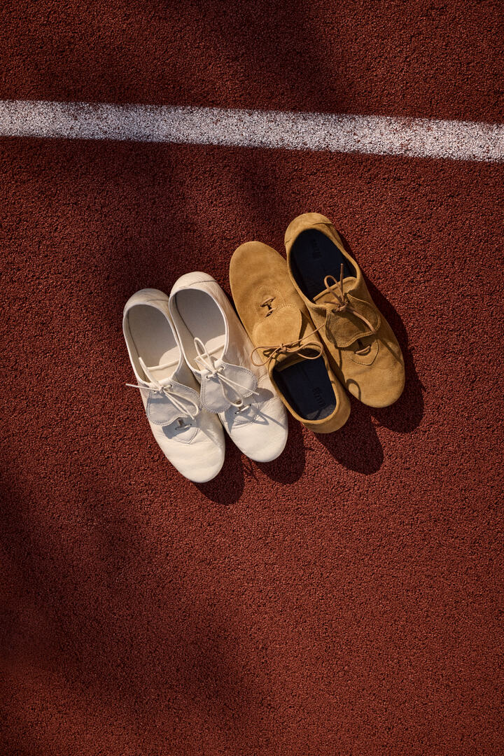 Derbies Achille languette cœur noisette