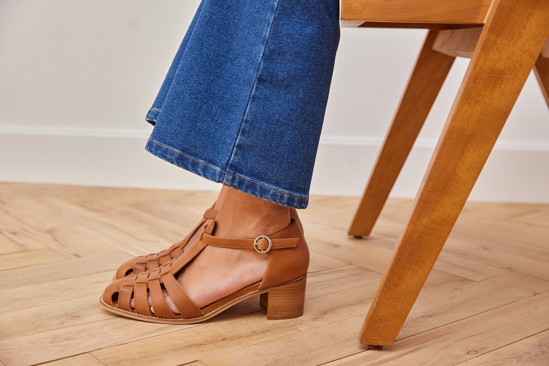 Sandales Albane camel