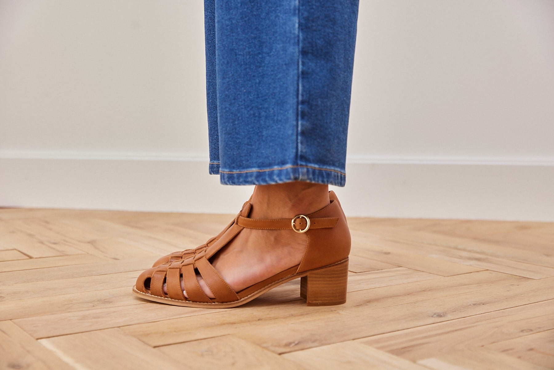 Sandales Albane camel
