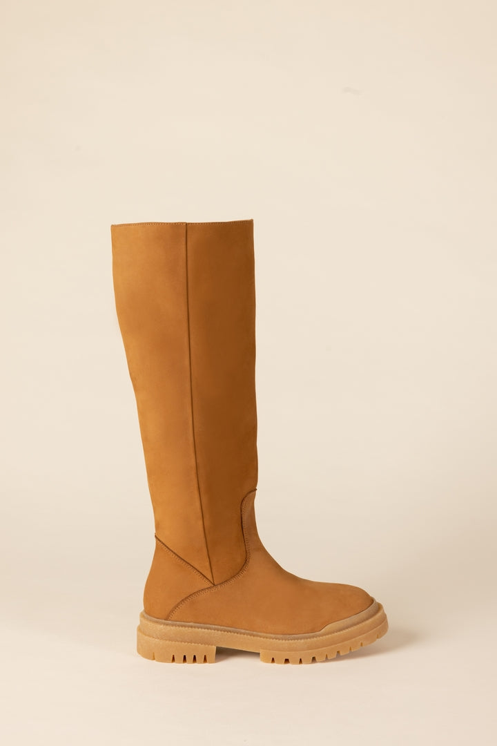 Bottes Papaye camel