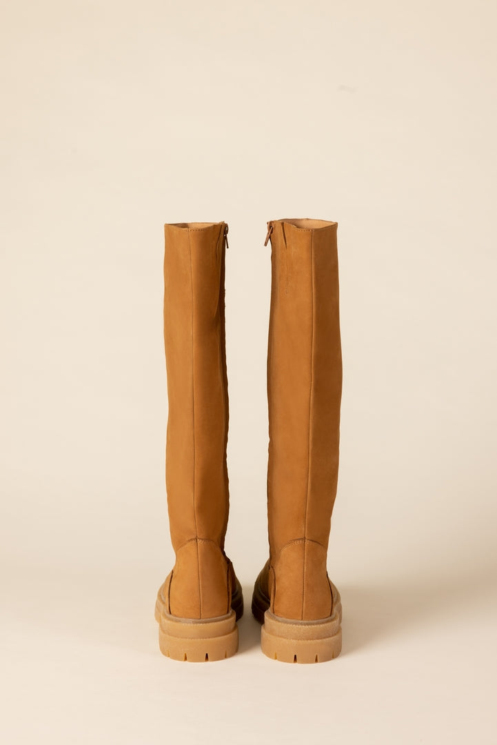 Bottes Papaye camel