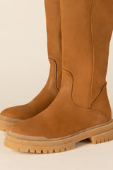 Bottes Papaye camel