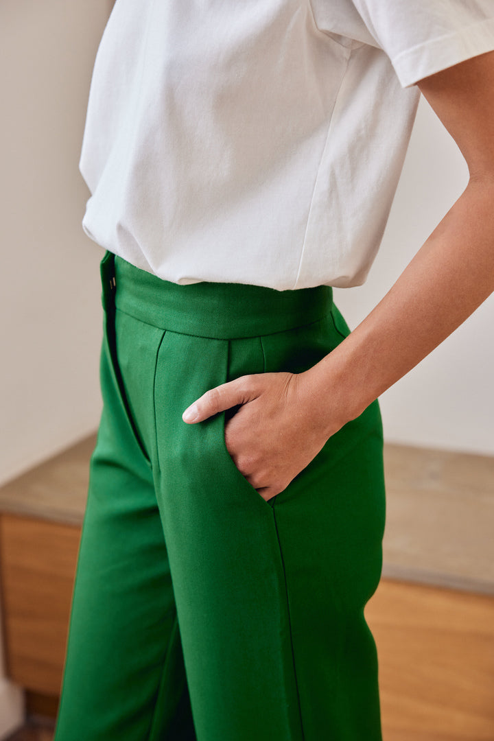 Pantalon Libre vert pelouse
